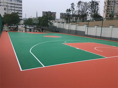 內江市威遠縣人民醫(yī)院硅pu籃球場